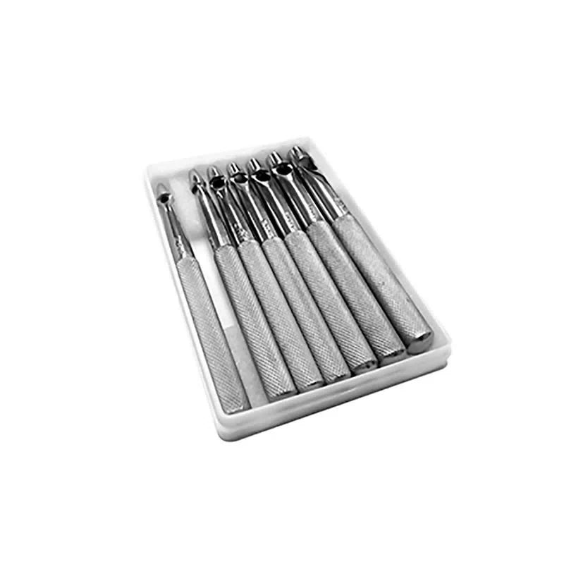 Set de perforadores dérmicos Keyes punches (dermal) de 7 piezas - Marca Hergom Medical