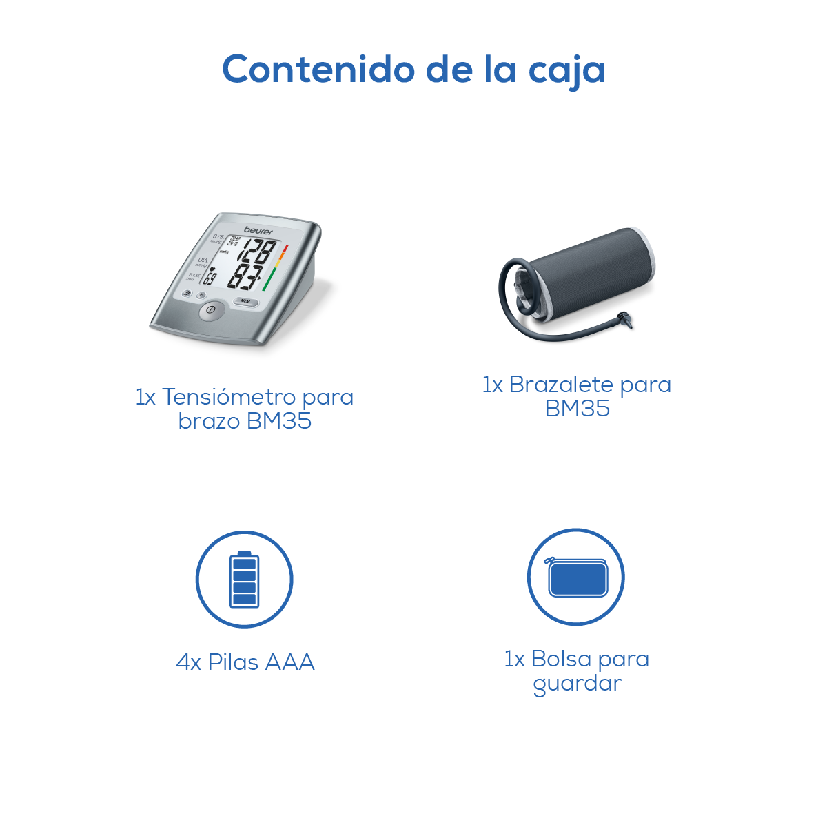 Baumanómetro Digital de Escritorio BM35 | Marca Beurer