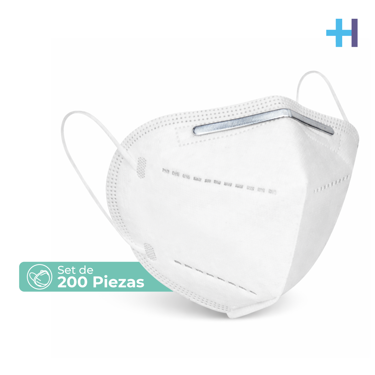 Mascarilla KN95 Protección 5 Capas con Ajuste Nasal | Marca Mercy