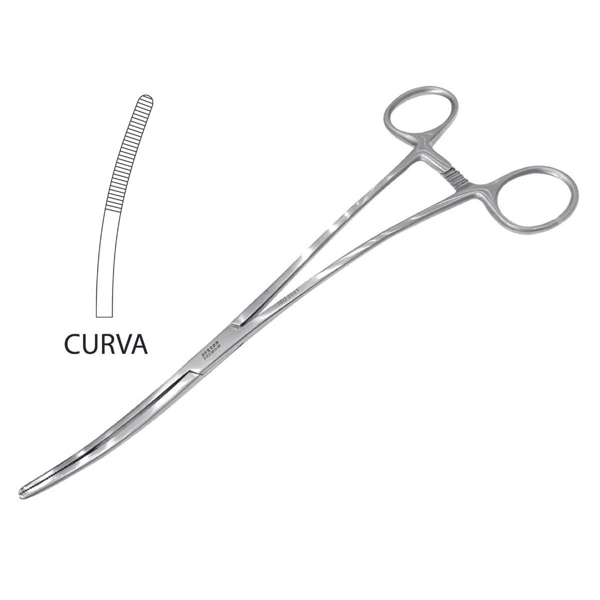 Pinza Doble Bozeman de Acero Inoxidable Alemán