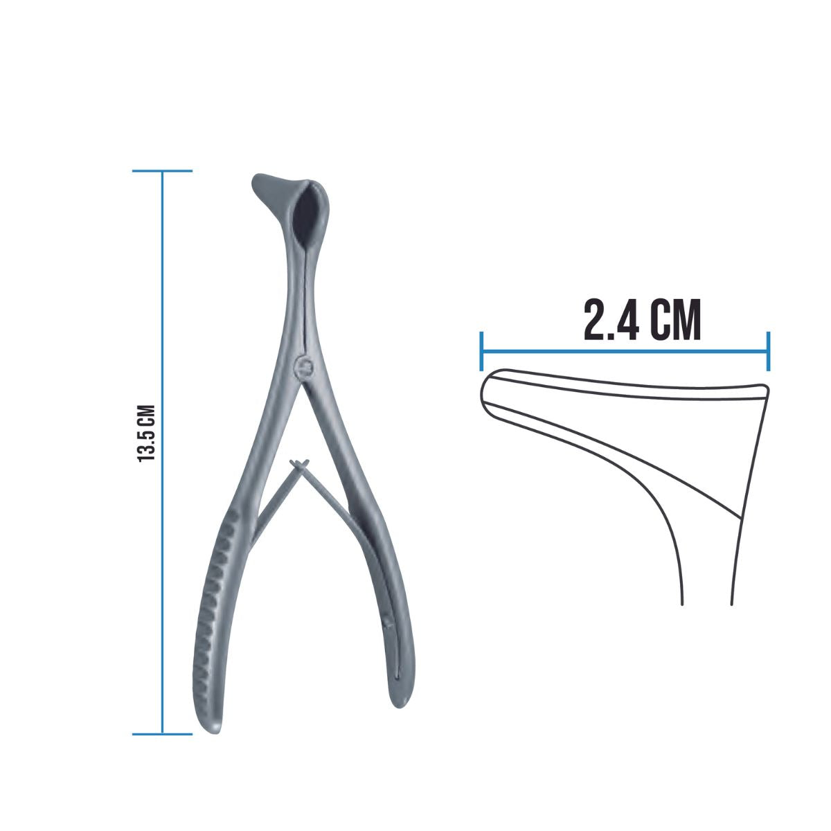 Rinoscopio Vienna de Acero Inoxidable | Marca Hergom Medical