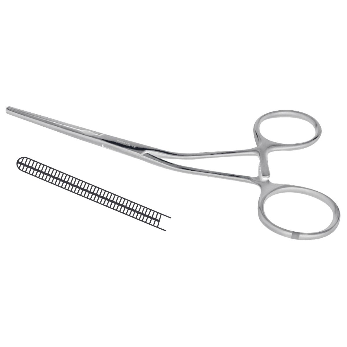 Pinza DeBakey Cooley 14 cm – Acero Inoxidable Médico de Alta Durabilidad