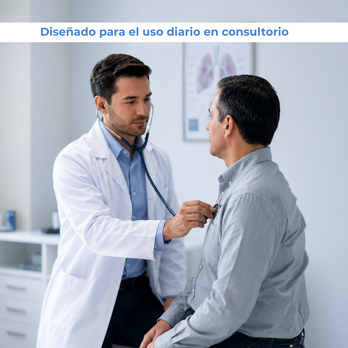 Estetoscopio Básico para Adulto | Acústica Clara y Confort Checkatek