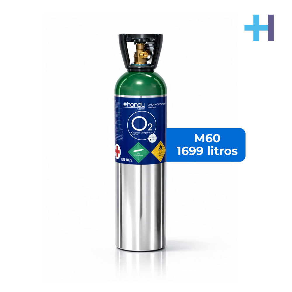 Tanque de Oxígeno 1699 Litros sin Oxígeno | Marca Handy