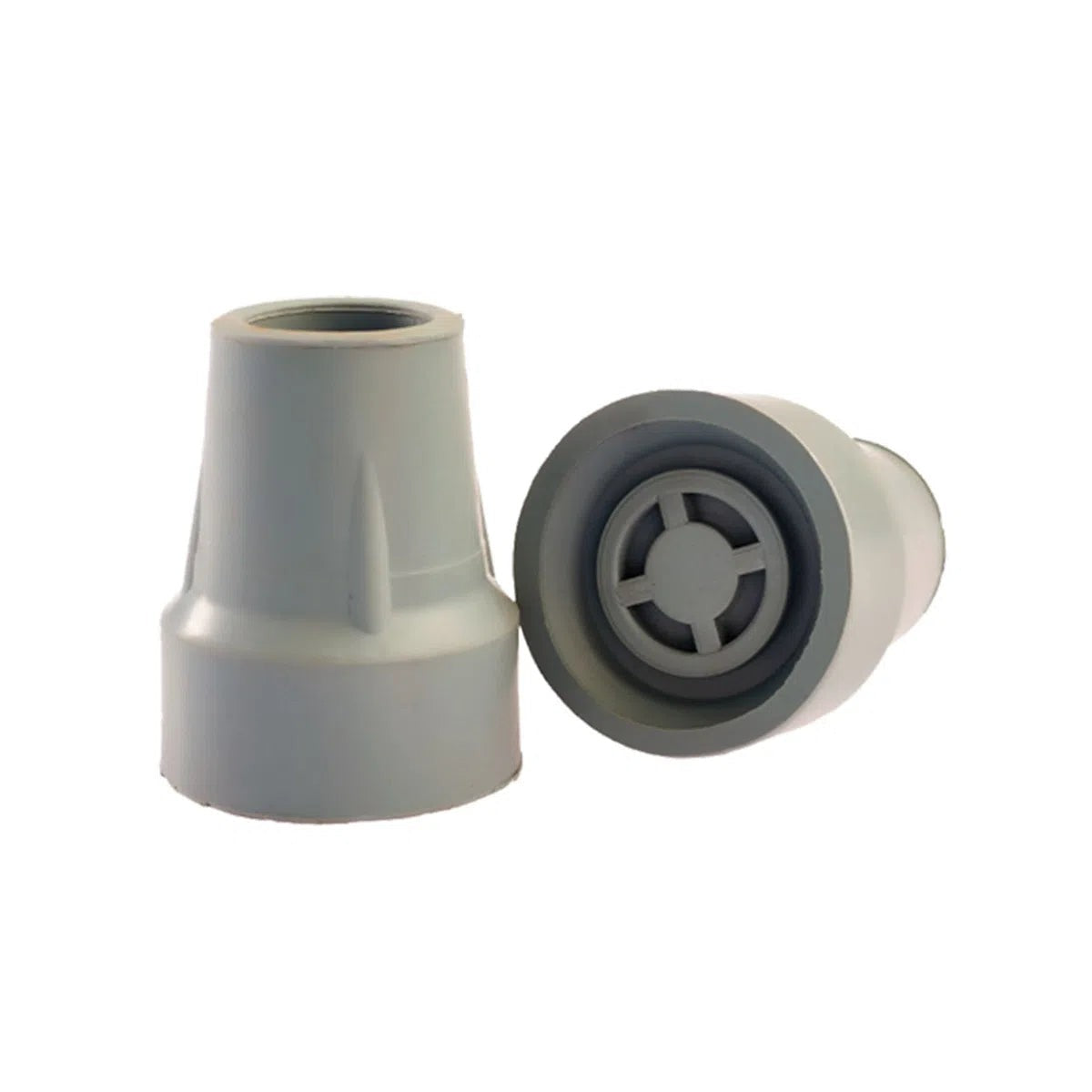 Regatones de goma (2 pzs) para muletas de aluminio Handy