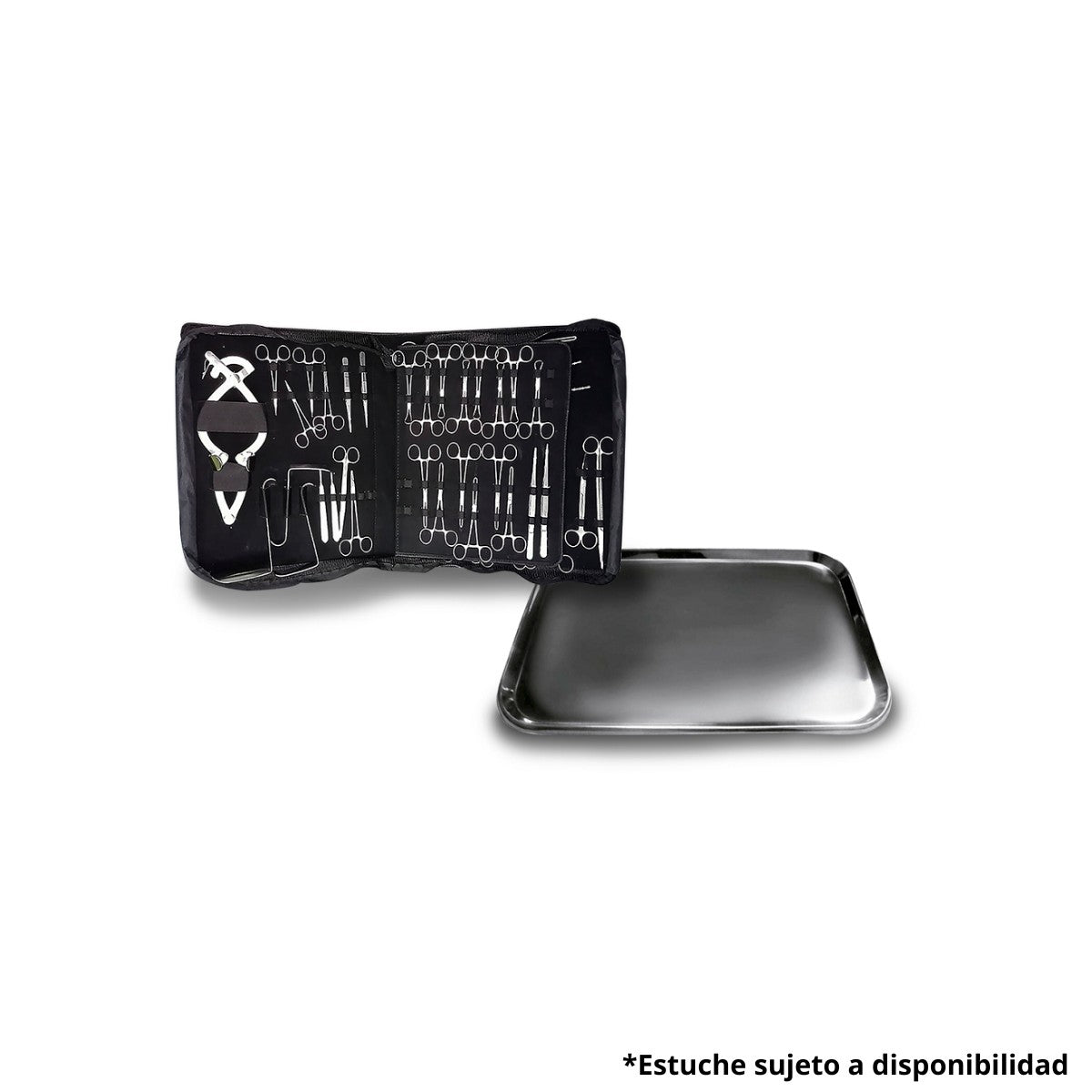 Set de cirugía mayor de 48 piezas con Charola Mayo | Acero inoxidable Alemán de alta calidad