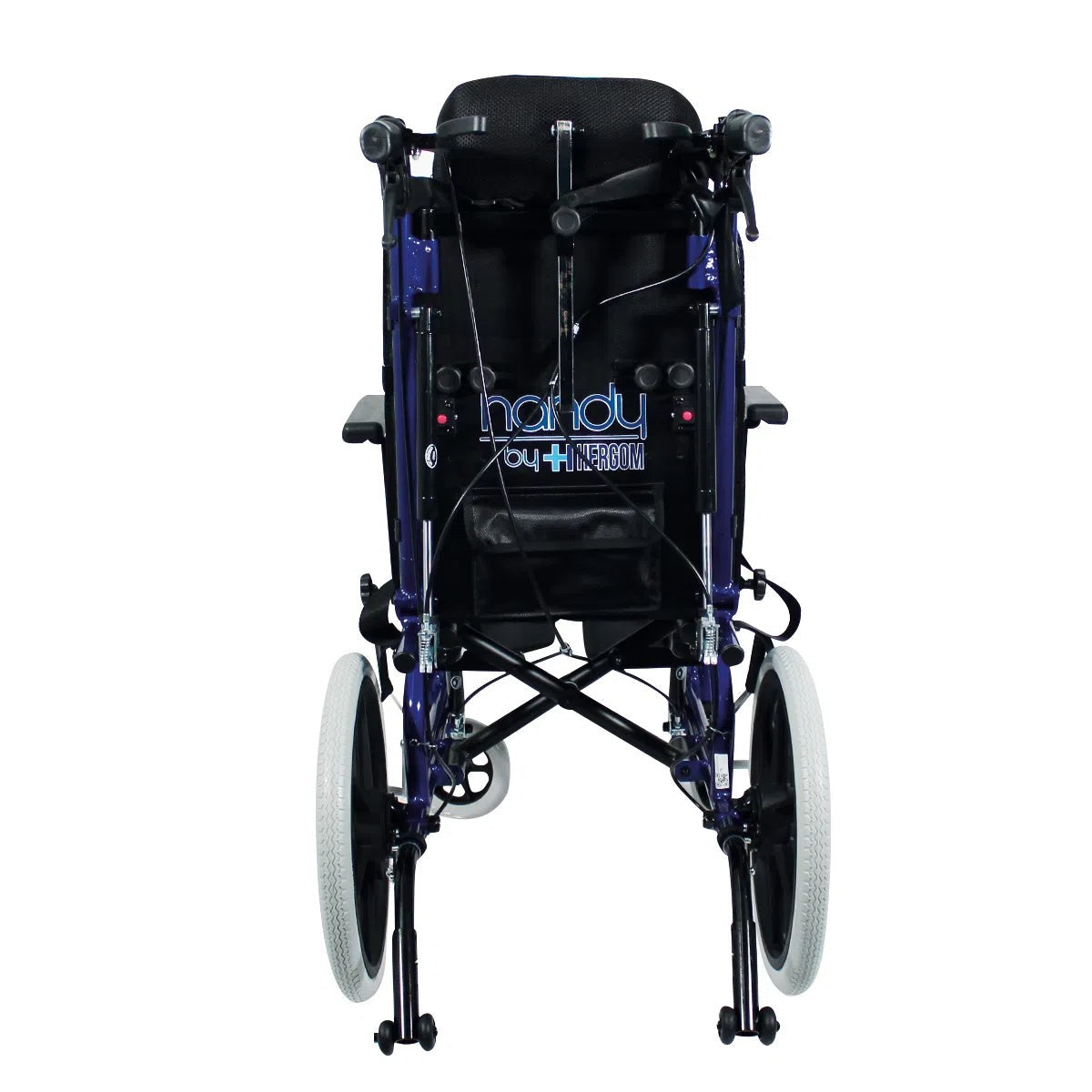 Silla de Ruedas Infantil Plegable con Soporte Anti-Volcaduras Handy