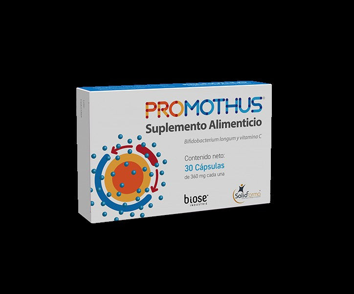 Suplemento alimenticio con probióticos | 360 mg | PROMOTHUS