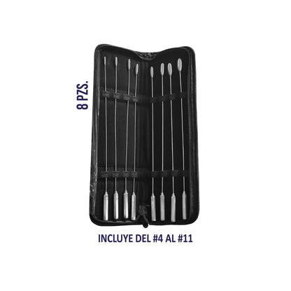 Set de Dilatadores de Bakes | Acero inoxidable