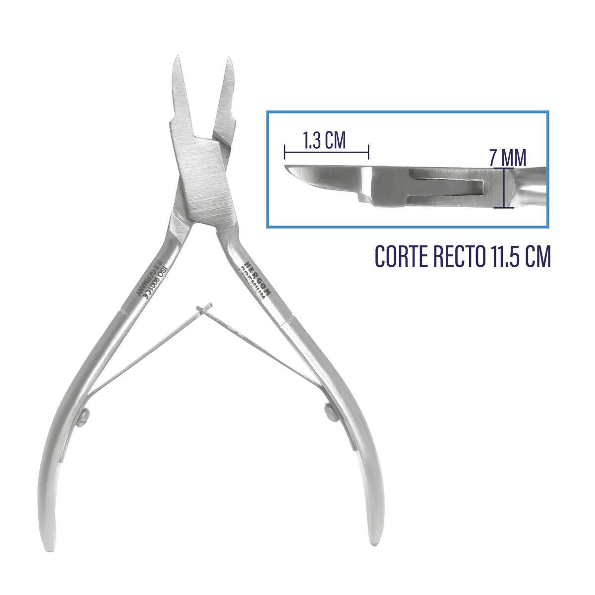 Alicata con Doble Muelle Hergom Medical | Acero inoxidable de alta calidad