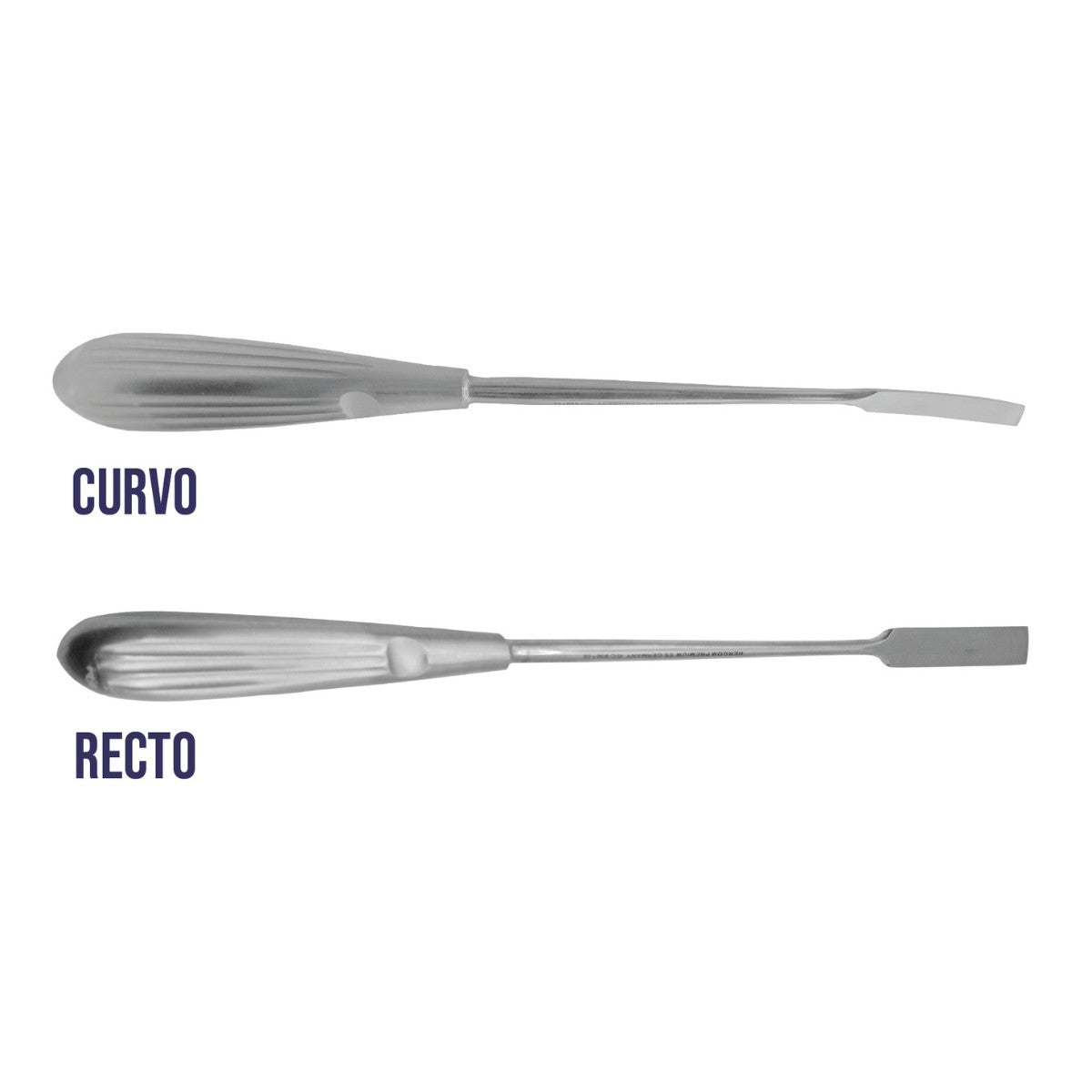Disector Frontotemporal Hoja Curva/Recta | Acero inoxidable Alemán de alta calidad