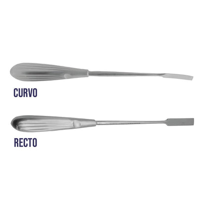 Disector Frontotemporal Hoja Curva/Recta | Acero inoxidable Alemán de alta calidad