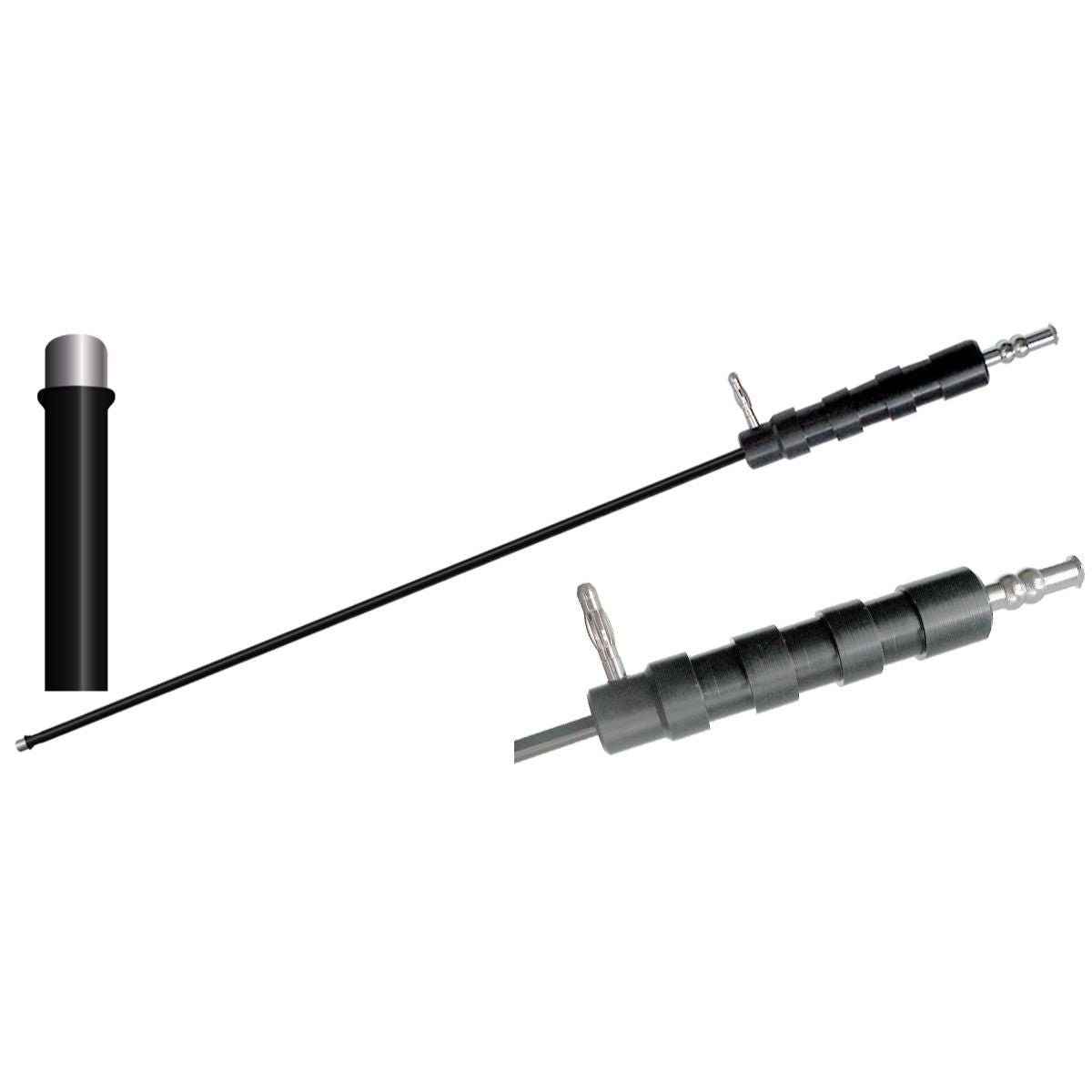 Electrodo de laparoscopia con Gancho