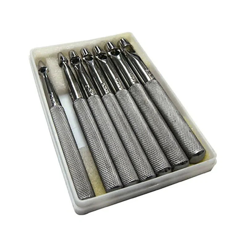 Set Punch Dérmico Keyes de Acero Inoxidable con Puntas Intercambiables | Marca Hergom Medical