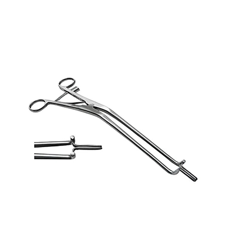 Pinza Endocervical Kogan de Acero Inoxidable Alemán