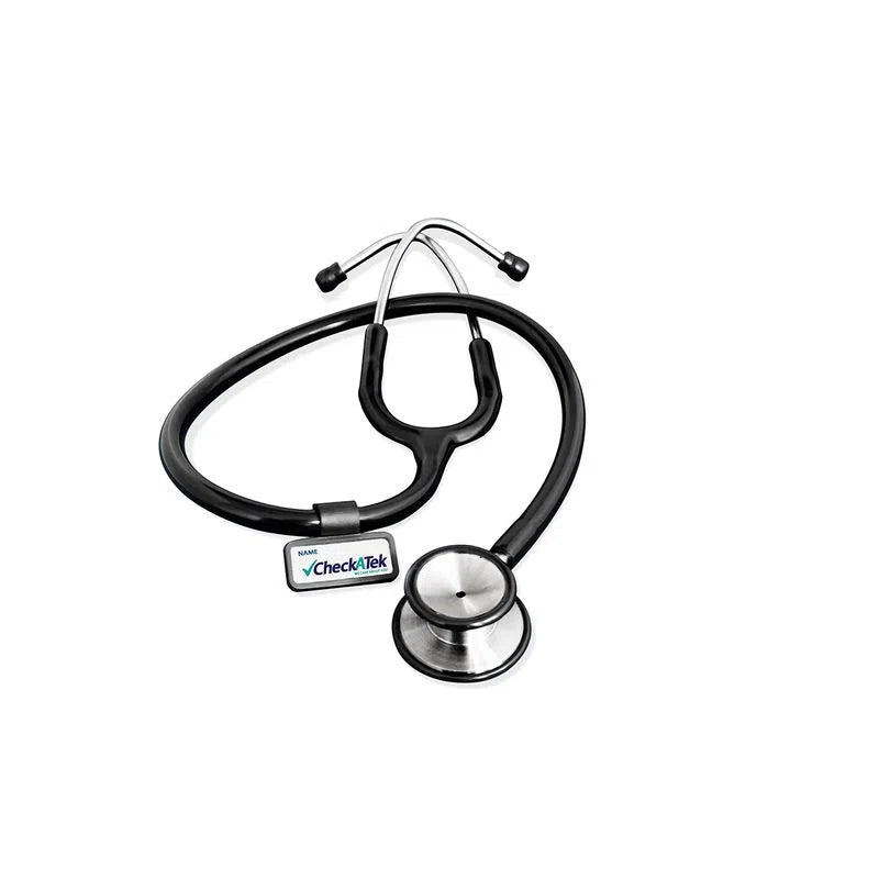 Estetoscopio Clásico Checkatek para Adulto con Campana y Auriculares Ajustables Checkatek