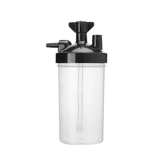 Vaso Humidificador de Oxígeno de 500 ml | Compatible con Concentradores y Tanques | Marca Handy