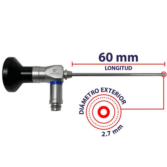 Lente de laparoscopia Long - Marca Xignal