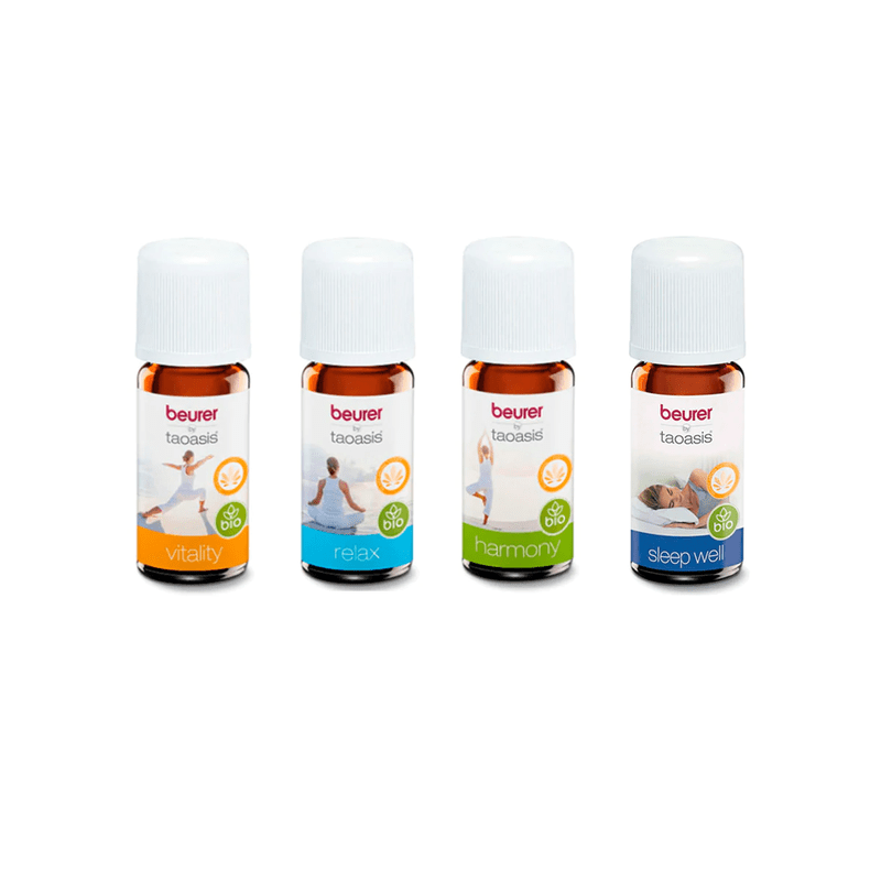 Kit de 4 Aceites Esenciales para Difusor / OILR+OILW+OILV+OILH Marca Beurer