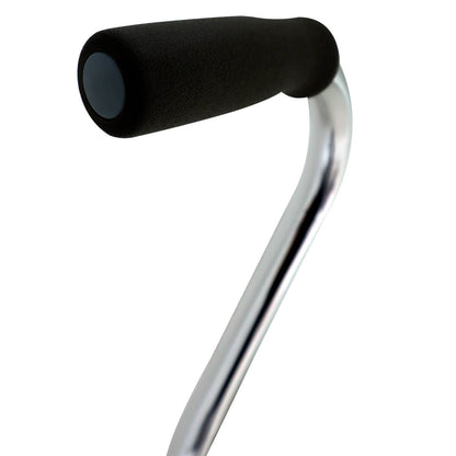Bastón Cuádruple de Aluminio con Mango Ergonómico Handy