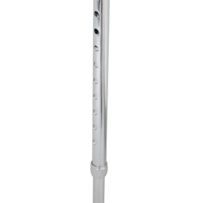 Bastón de aluminio con mango curvo antideslizante confiable y ligero | soporte hasta 100 kg Handy