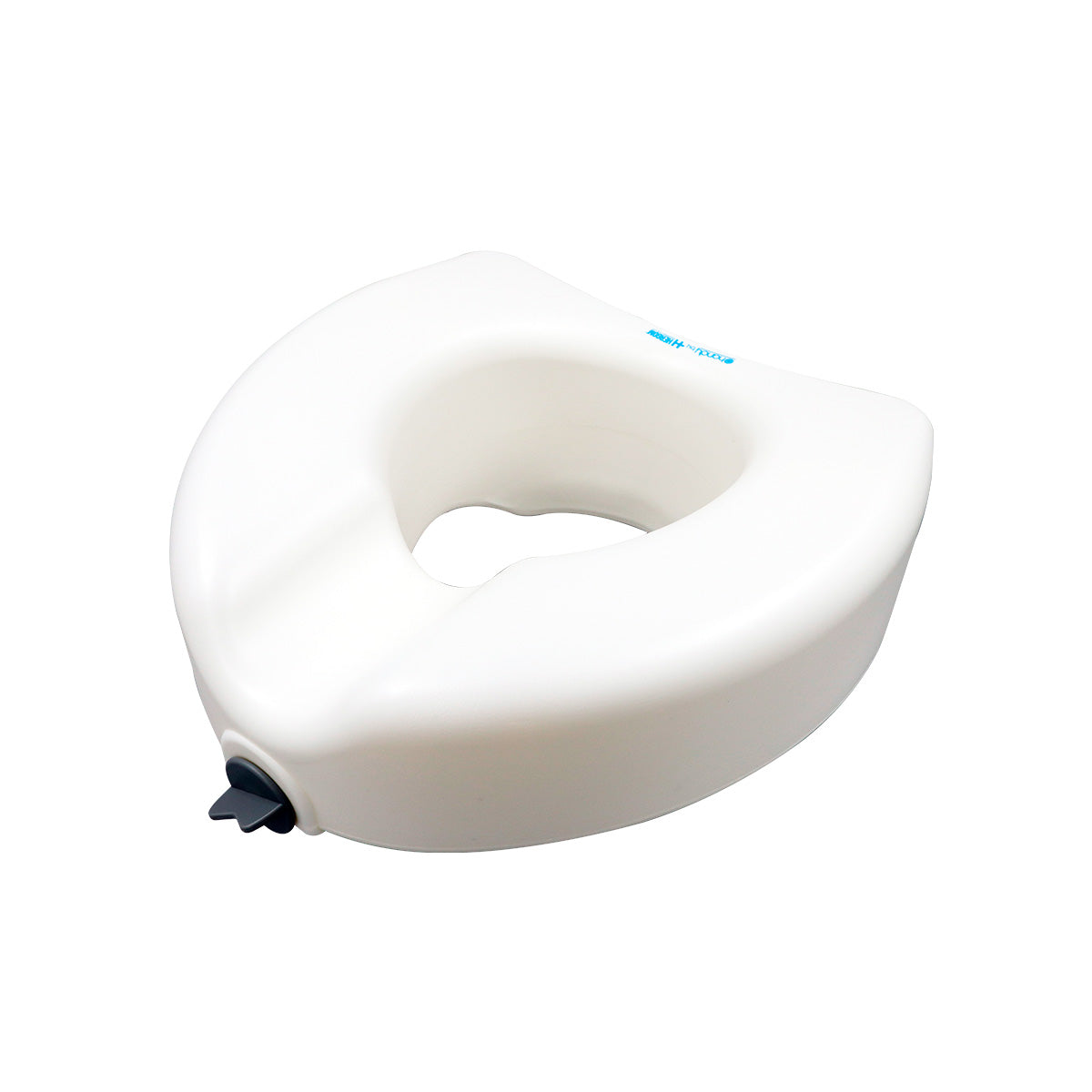 Asiento de inodoro con 12 cm de elevación estilo americano | soporte estable e instalación sencilla | Marca Handy