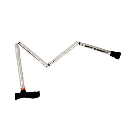 Bastón plegable de aluminio con mango francés | Ligero y ajustable Handy