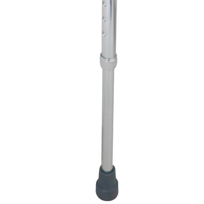 Bastón de aluminio con mango curvo antideslizante confiable y ligero | soporte hasta 100 kg Handy