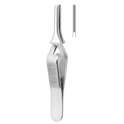 Pinza DeBakey Clip Atraumática de Acero Alemán