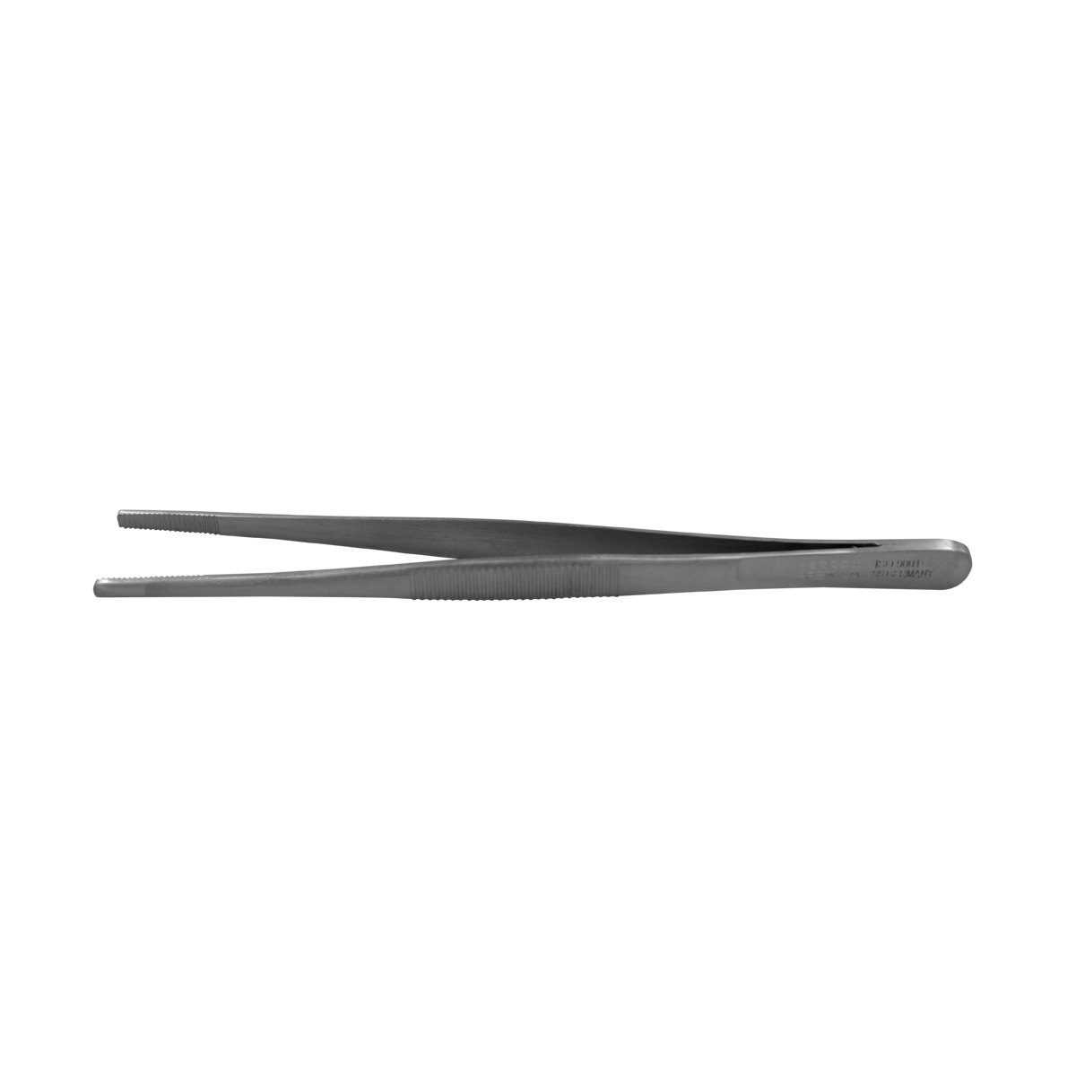 Pinza Recta de Disección de Acero Inoxidable | Hergom Medical