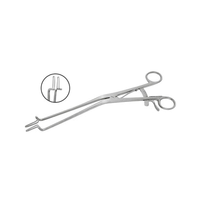 Pinza Endocervical Kogan de Acero Inoxidable Alemán