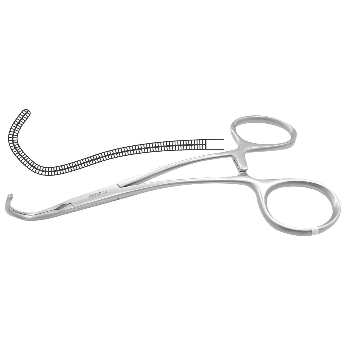 Pinza Tipo Lawton Vascular de Acero Inoxidable Premium | Variantes y Tamaños