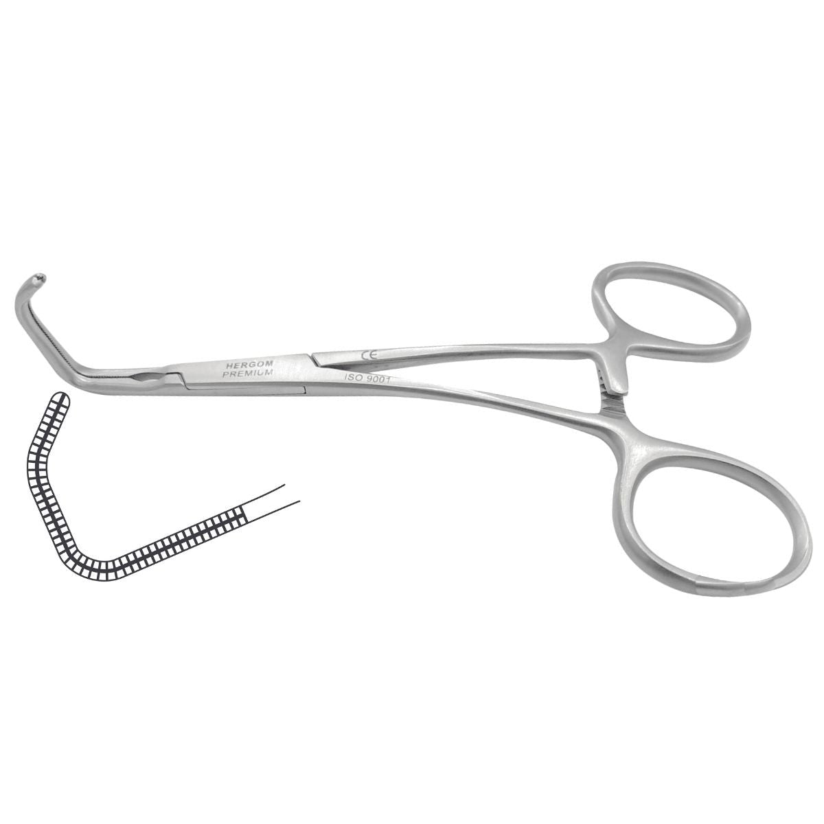 Pinza Tipo Lawton Vascular de Acero Inoxidable Premium | Variantes y Tamaños