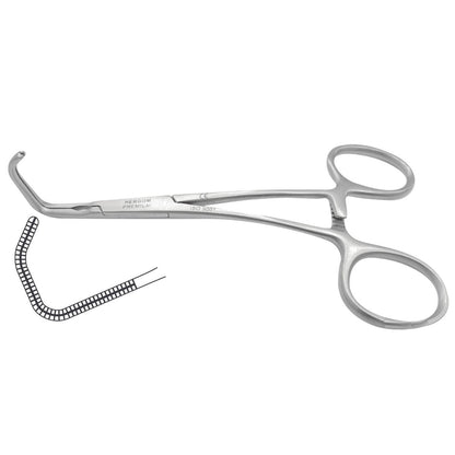 Pinza Tipo Lawton Vascular de Acero Inoxidable Premium | Variantes y Tamaños