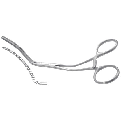 Pinza DeBakey Zahnung de Acero Inoxidable Alemán