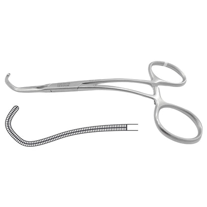 Pinza Tipo Lawton Vascular de Acero Inoxidable Premium | Variantes y Tamaños