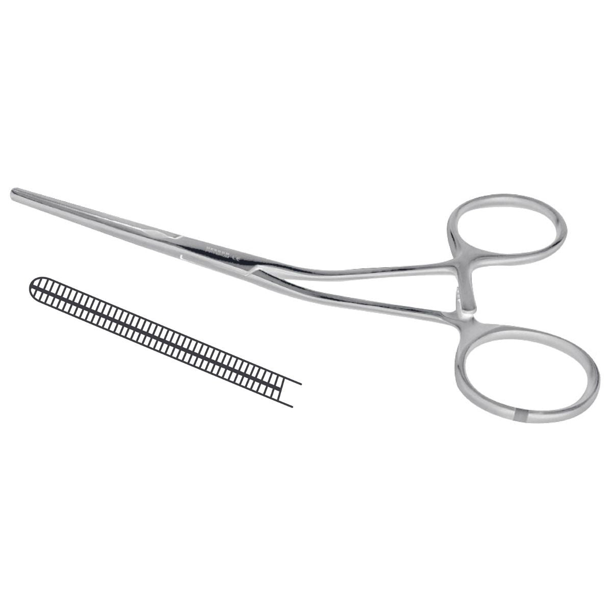 Pinza DeBakey Cooley 14 cm – Acero Inoxidable Médico de Alta Durabilidad