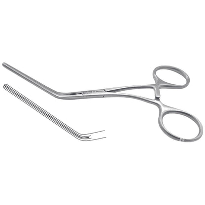 Pinza Castañeda Vascular de Acero Inoxidable Alemán | Varias Medidas (11–13 cm)