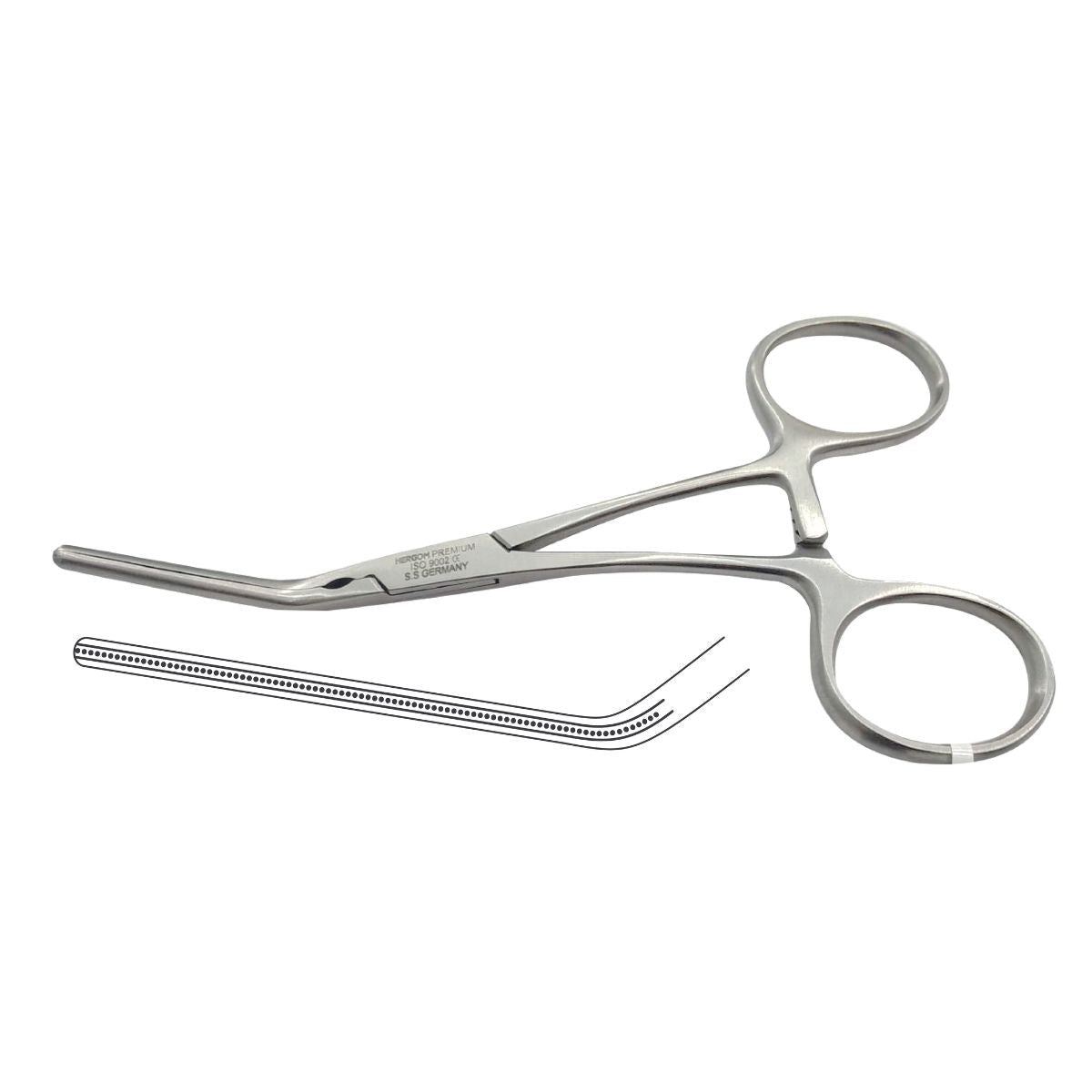 Pinza Tipo Lawton Vascular de Acero Inoxidable Premium | Variantes y Tamaños