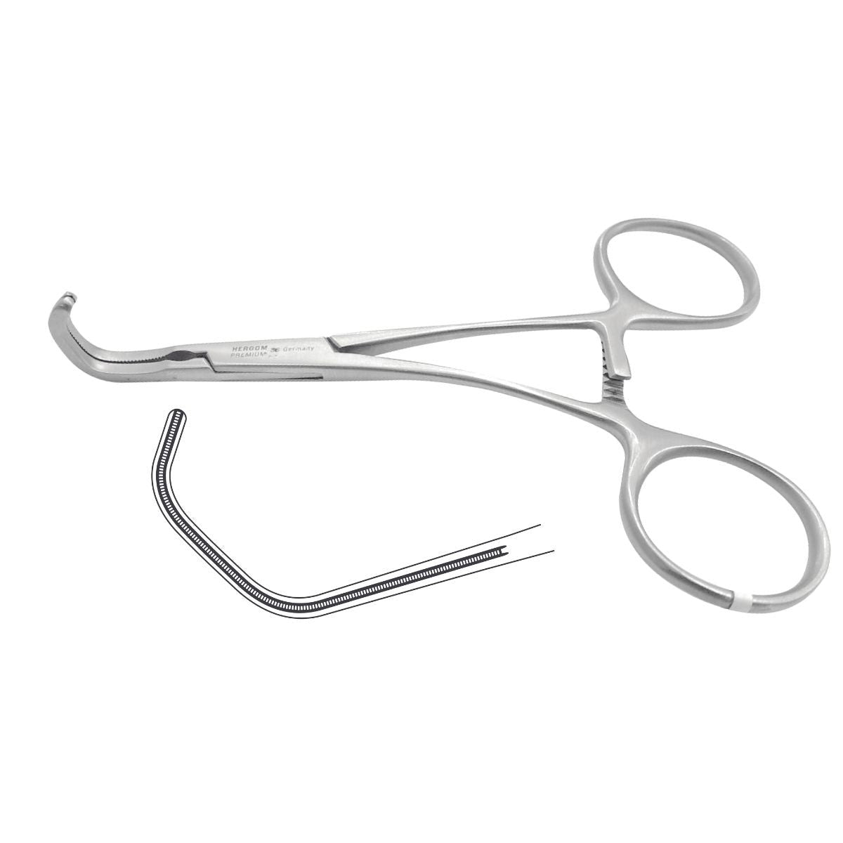 Pinza Tipo Lawton Vascular de Acero Inoxidable Premium | Variantes y Tamaños