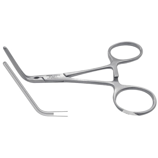 Pinza Debakey Bulldog de Acero Inoxidable Alemán