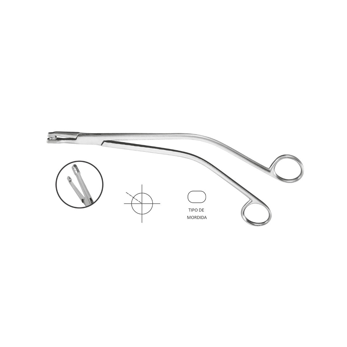 Pinza de Biopsia Schubert en Acero Inoxidable