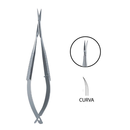 Tijera Vanas Aguda/Aguda - Marca Hergom Medical