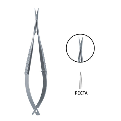 Tijera McPherson Vannas Micro Profesional | Marca Hergom Medical