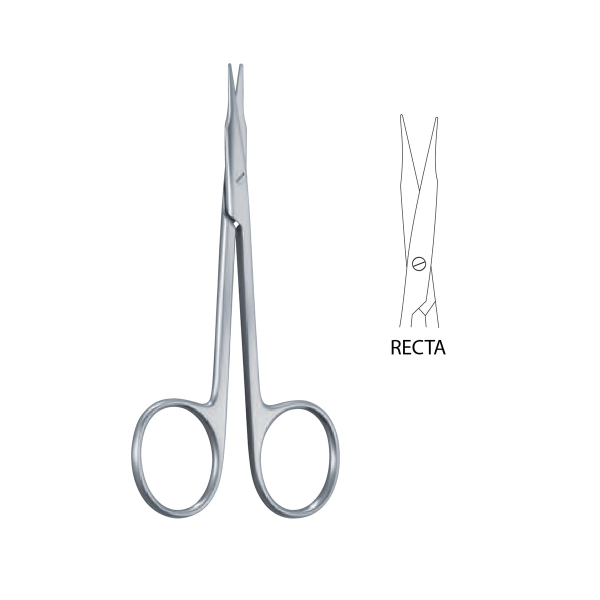 Tijera Stevens Tenotomy - Marca Hergom Medical