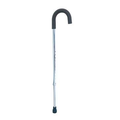 Bastón de aluminio con mango curvo antideslizante confiable y ligero | soporte hasta 100 kg Handy