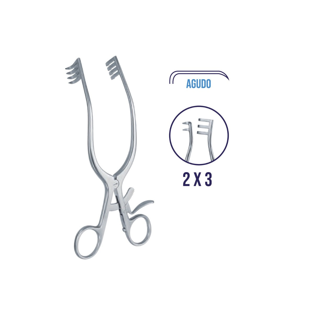 Retractor Weitlaner Premium de Acero Inoxidable | Variantes de Estilo y Tamaño