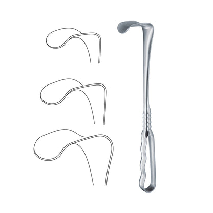 Retractor Richardson resistente para instrumental quirúrgico | Marca Hergom Medical