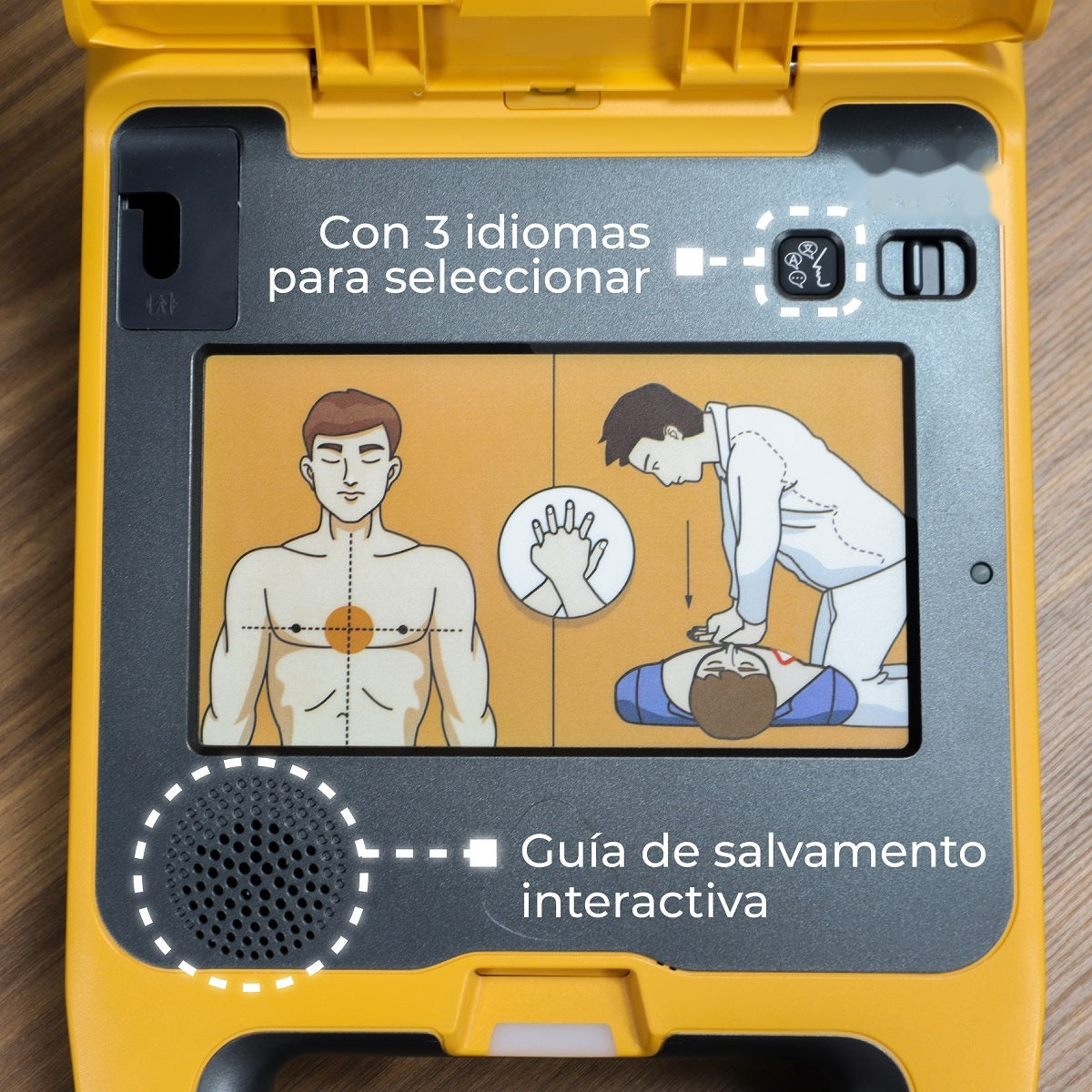 Desfibrilador Externo Automático (DEA) Mindray C1A | Uso Profesional | Marca Mindray