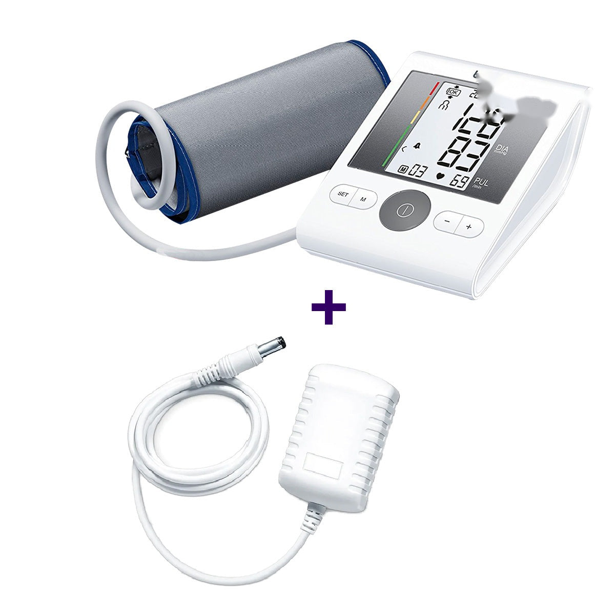 Kit Baumanómetro Digital BM28 con Adaptador y Brazalete Universal | Marca Beurer